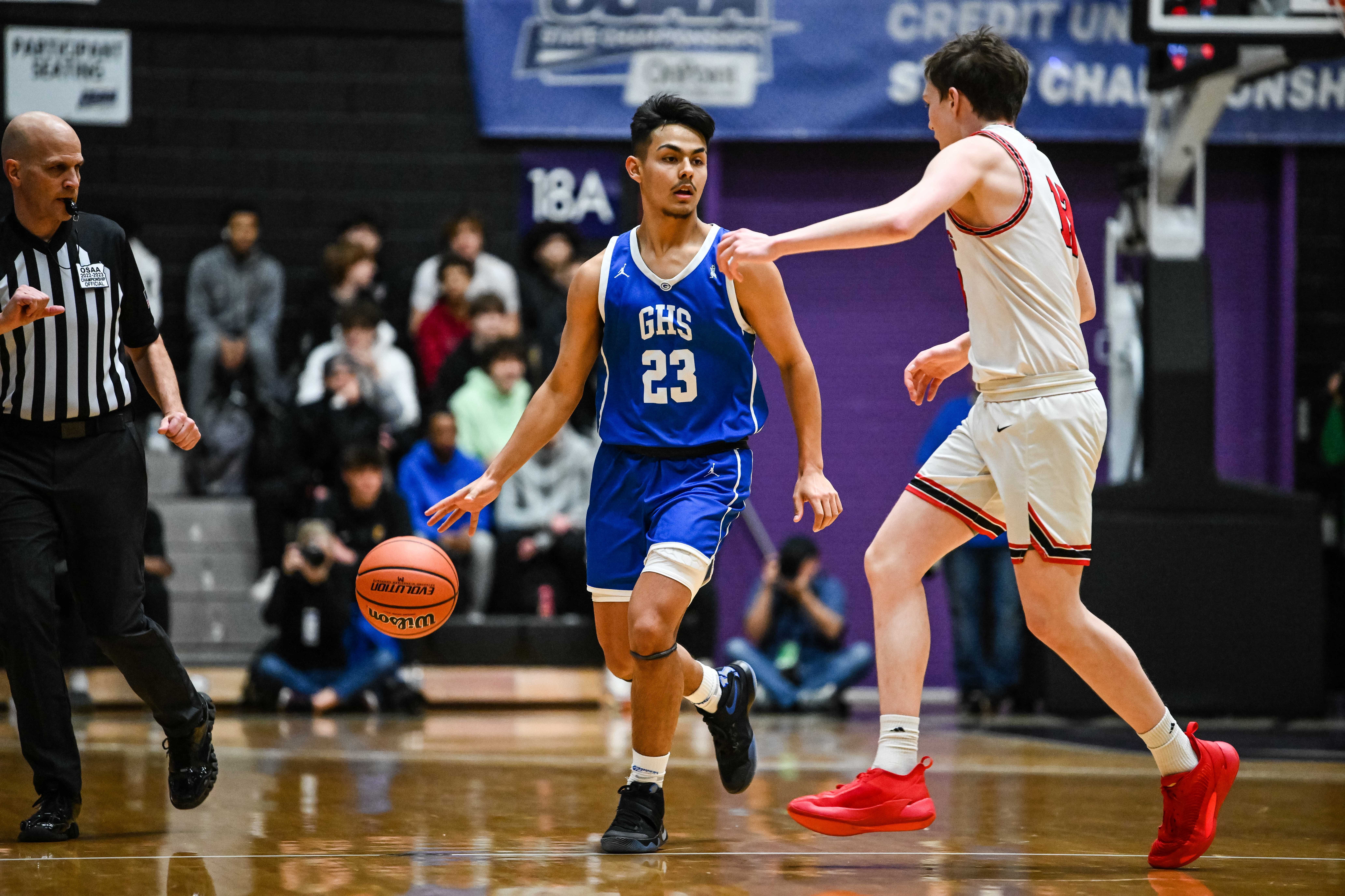 Lincoln Gresham 6A Oregon boys basketball quarterfinal Naji Saker -1